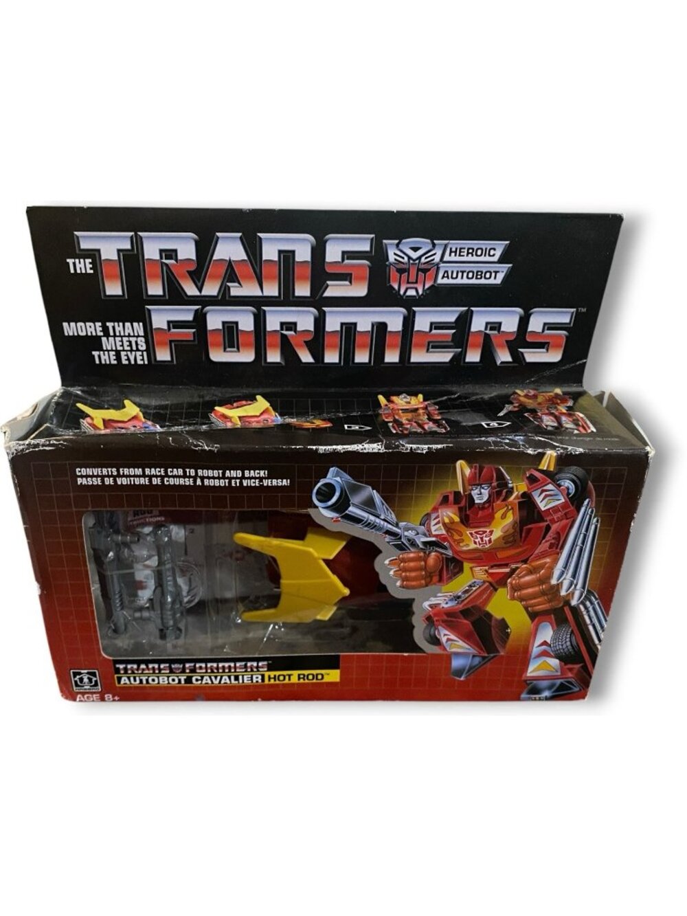 Transformers G1 Hot Rod Walmart Reissue Sealed Box - New Vintage Autobot Figure